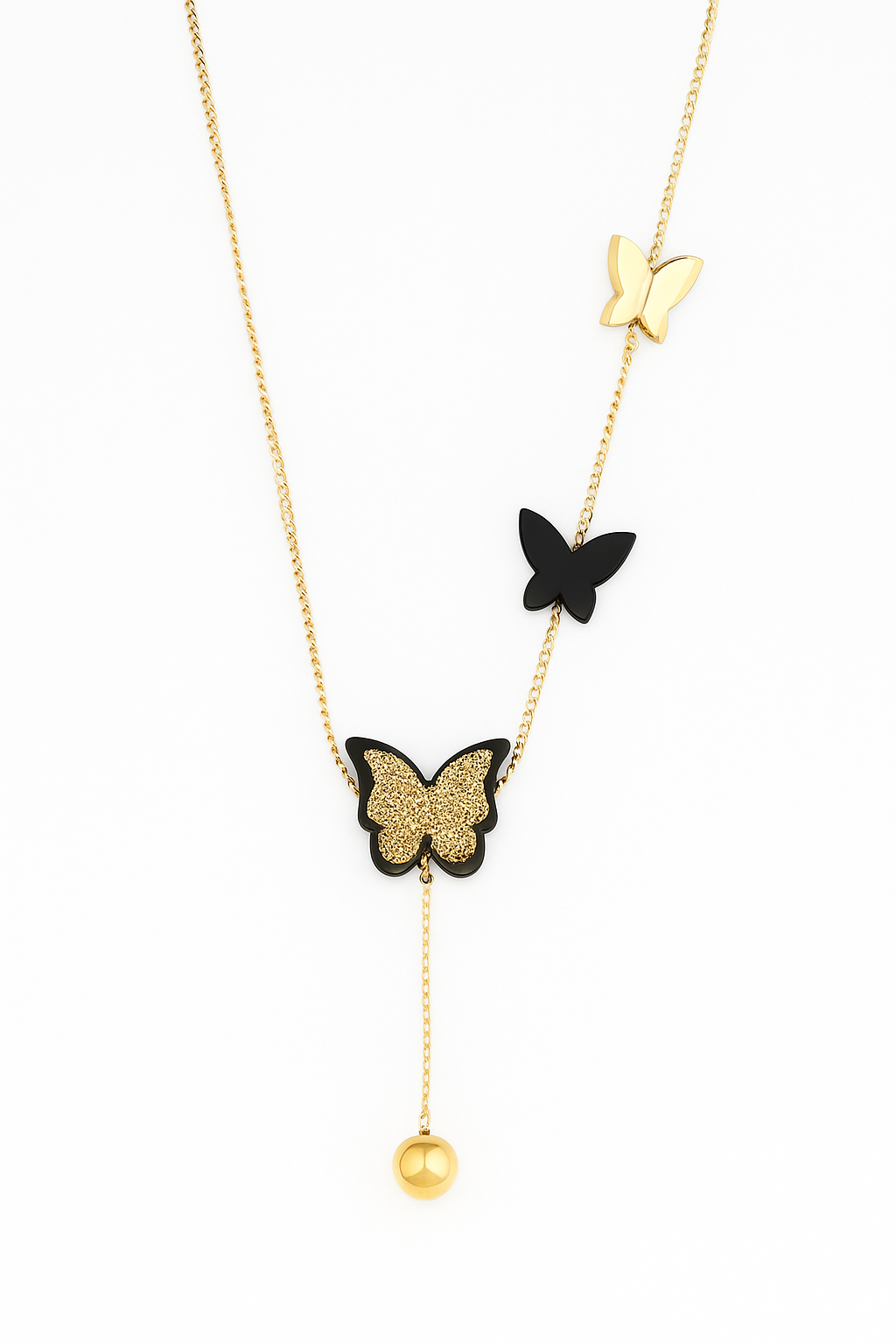 Elegant Butterfly Pendant Necklace