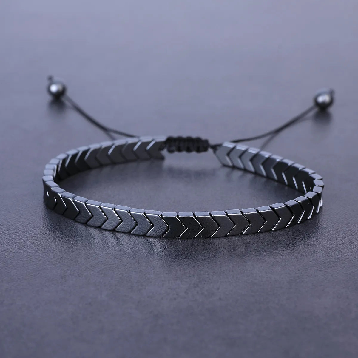 Hematite Arrow Bracelet for Men