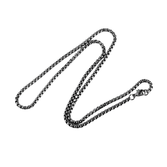 Stainless Steel Silver Box Chain