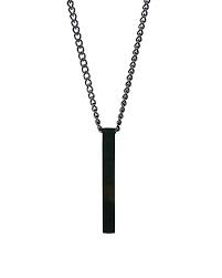Minimalist Bar Pendant for Men